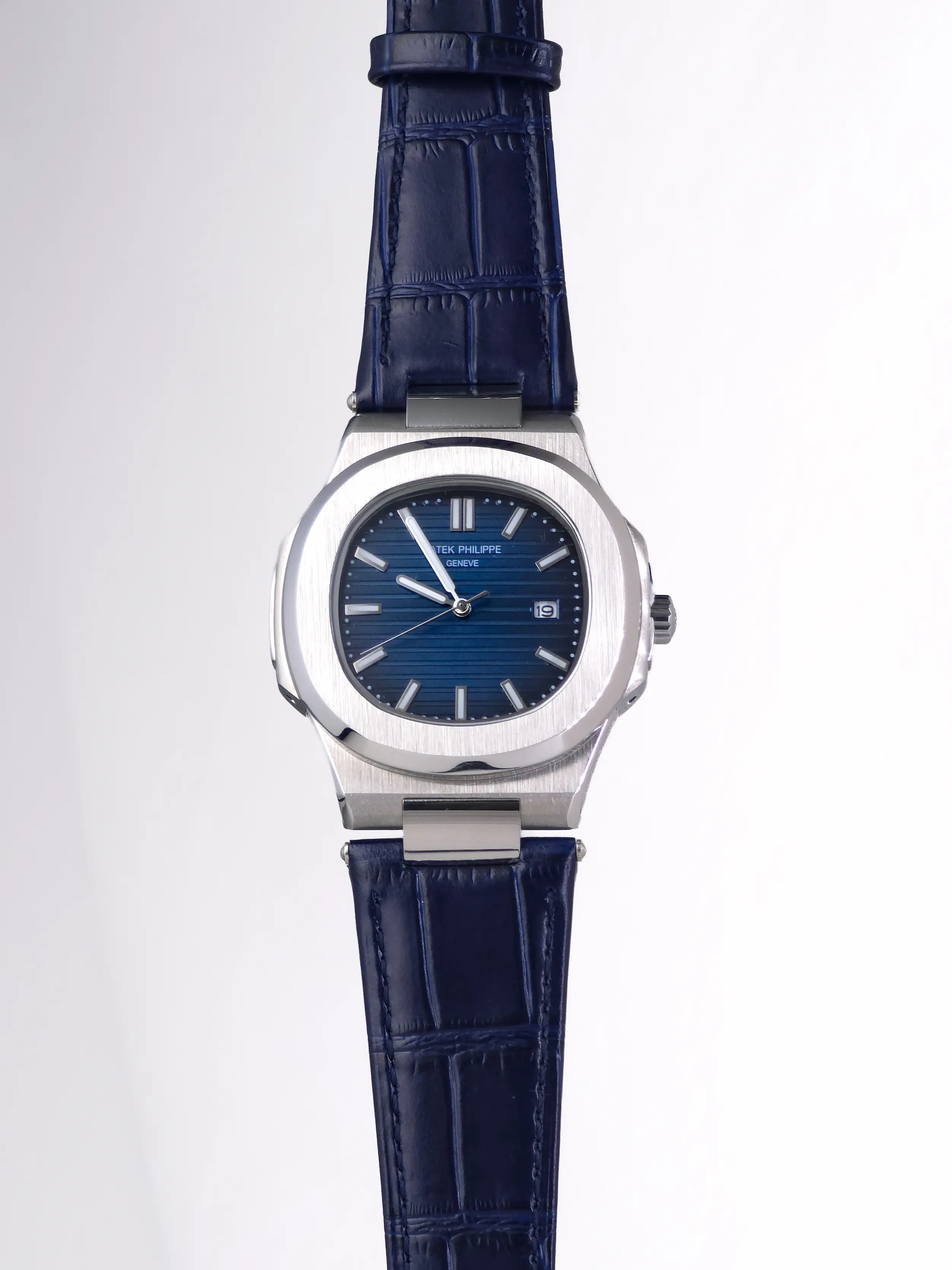 Nautilus leather strap