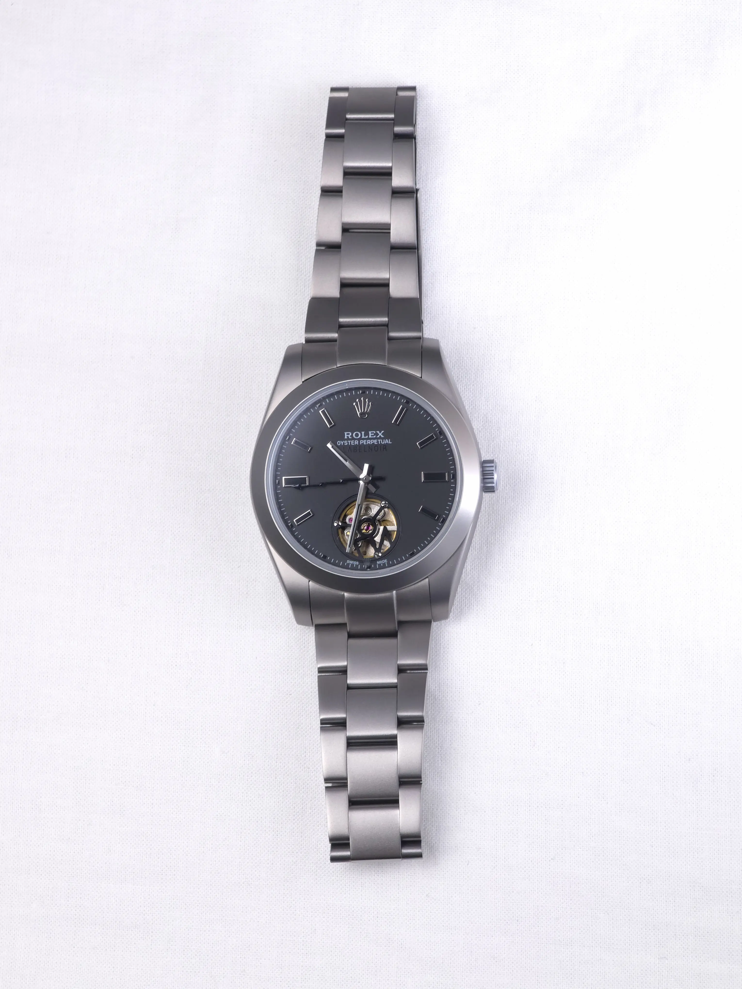 Oyster Perpetual Label Noir